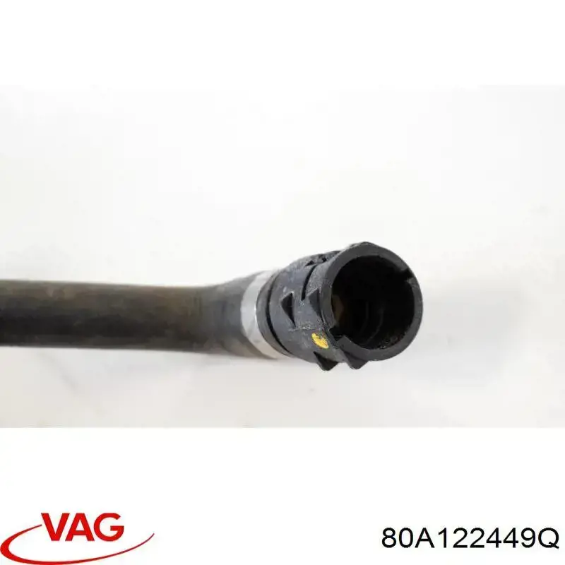 Manguera radiador 80A122449CD VAG