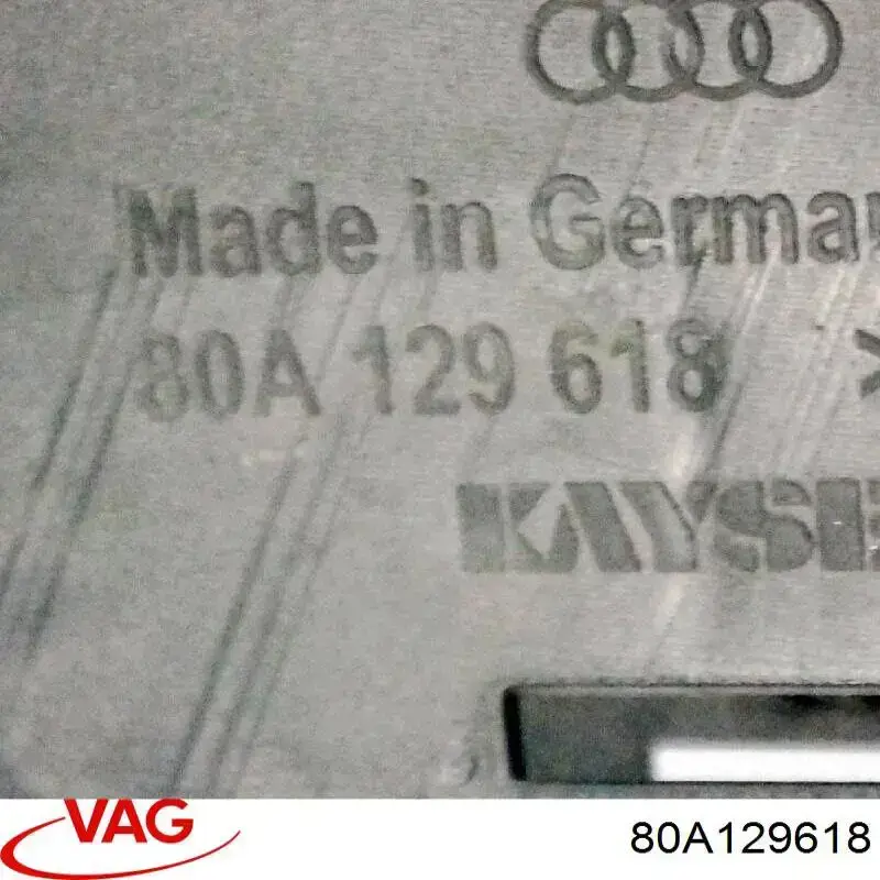 Tubo flexible de aspiración 80A129618 VAG