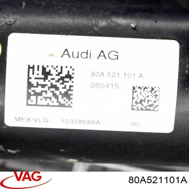 Cardán trasero VAG 80A521101A precio, desde 370,26 EUR