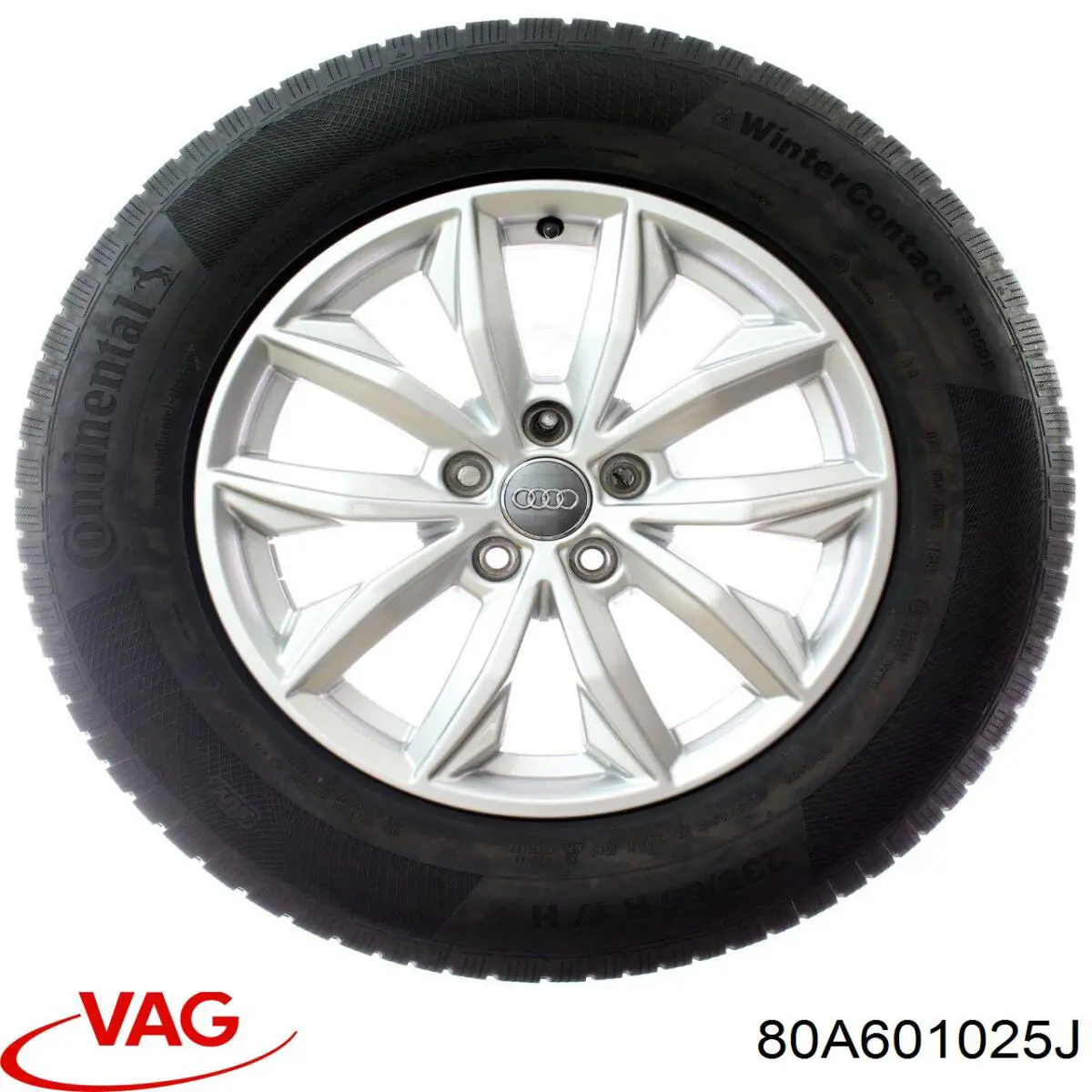 llantas de aluminio VAG 80A601025J
