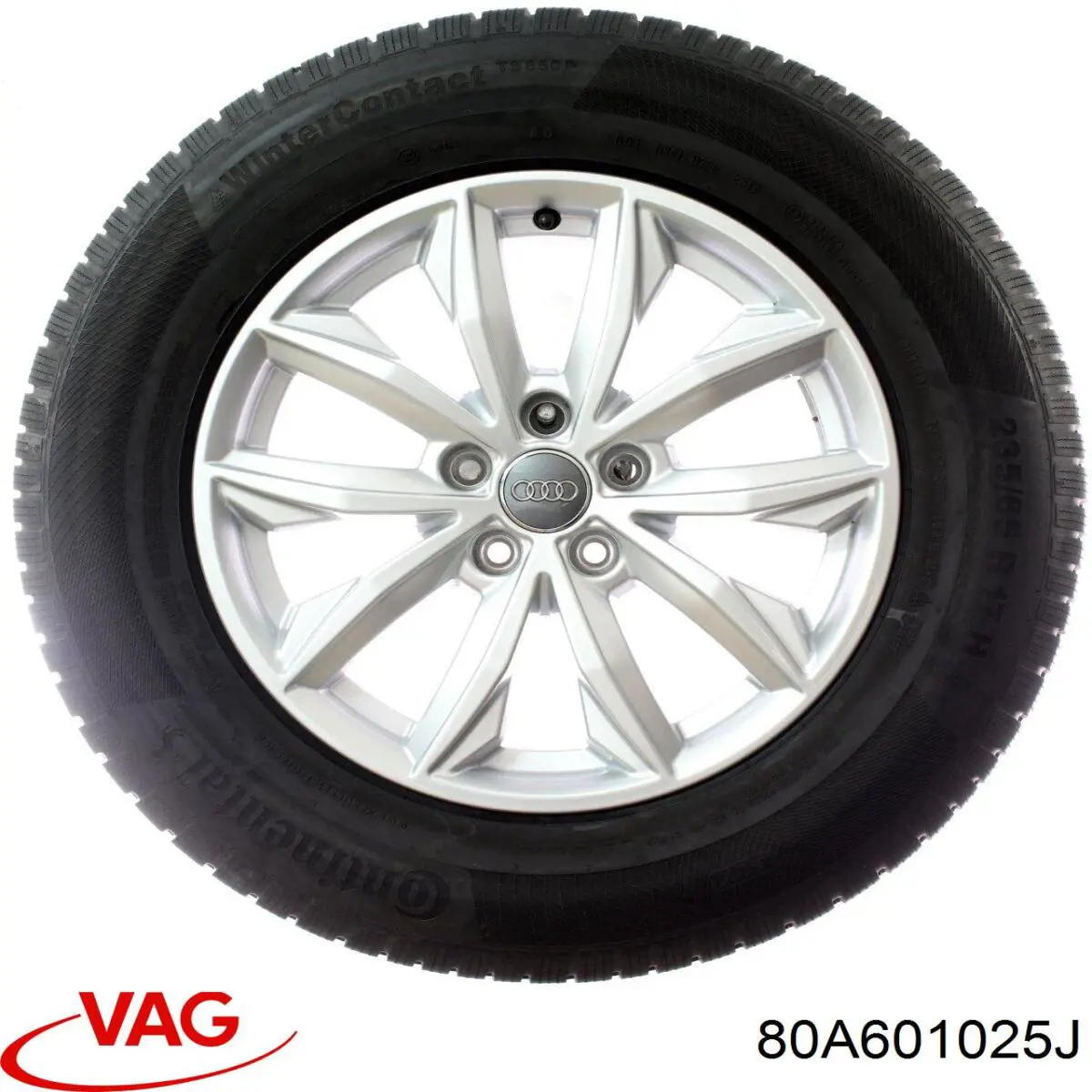 Comprar 80A601025J VAG Aros de rueda
