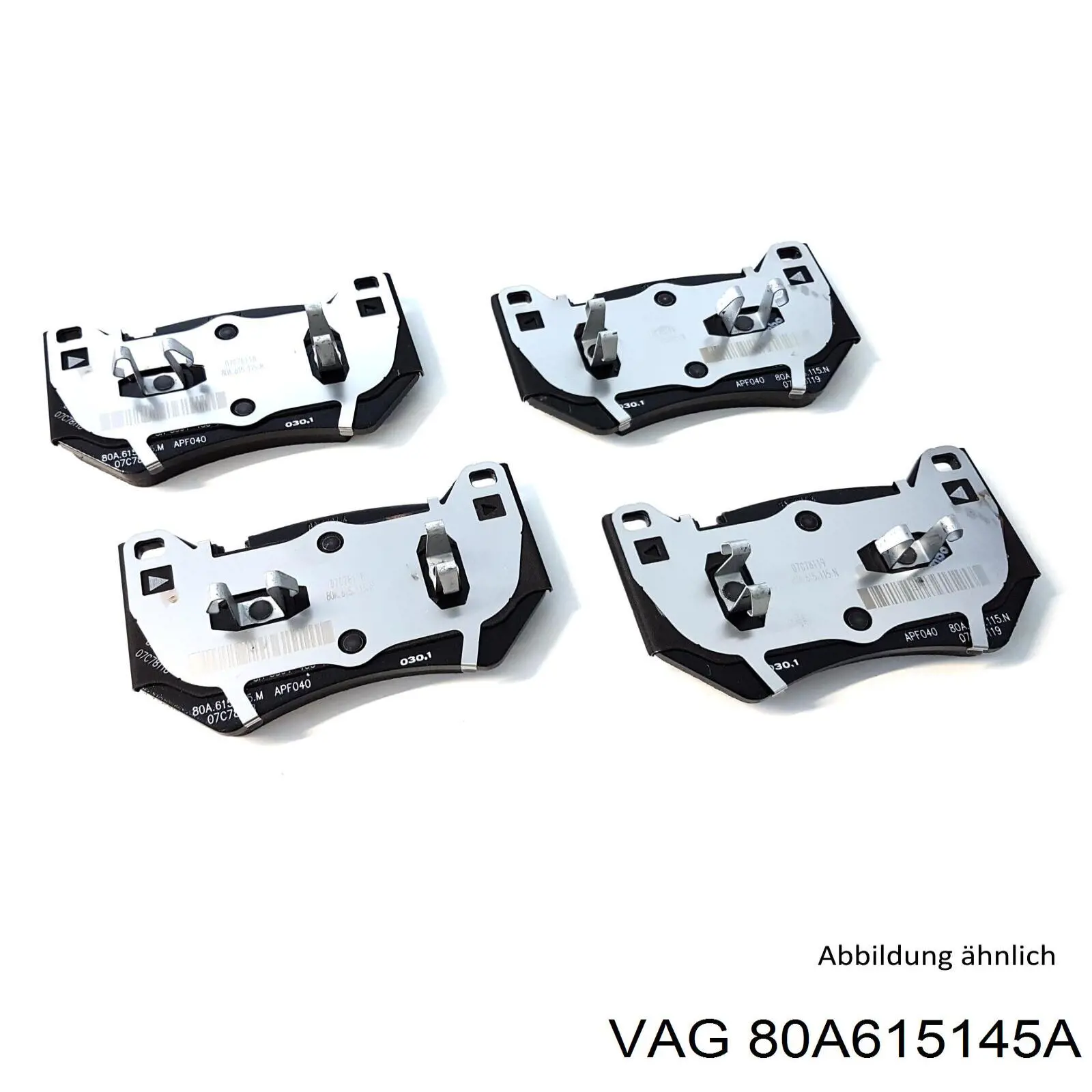 Pasador de bisagra de puerta VAG 80A615145