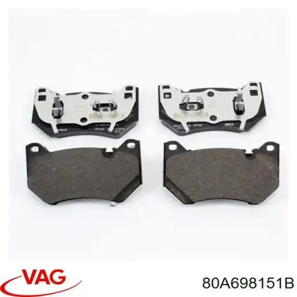 Pastillas freno delanteras VAG 80A698151B precio, desde 50,93 EUR