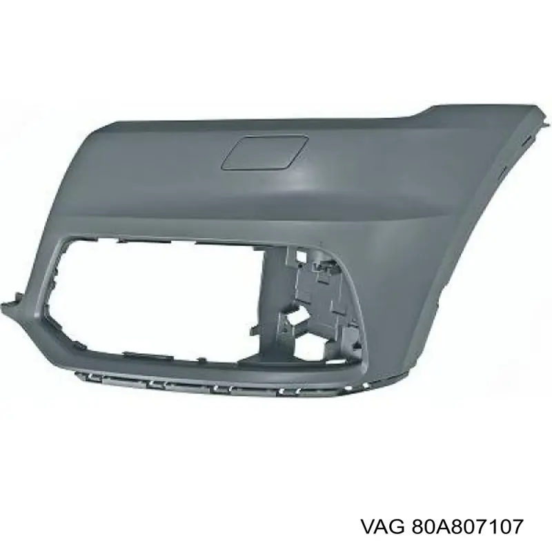 Parachoques delantero, parte izquierda VAG 80A807107 precio, desde 104,33 EUR