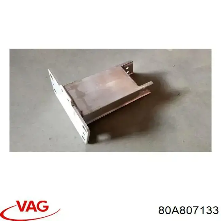 80A807133 VAG soporte de amplificador de parachoques delantero