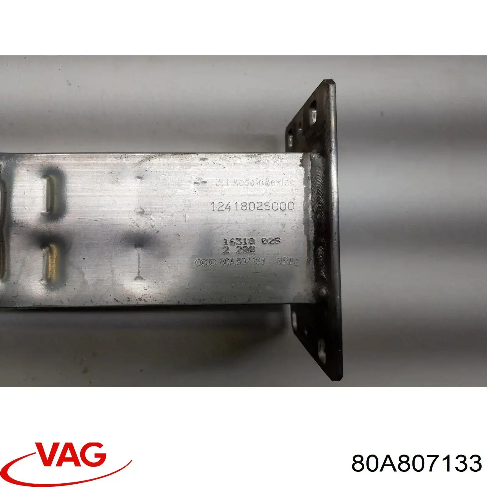 Soporte del refuerzo del parachoques delantero VAG 80A807133 precio, desde 103,74 EUR
