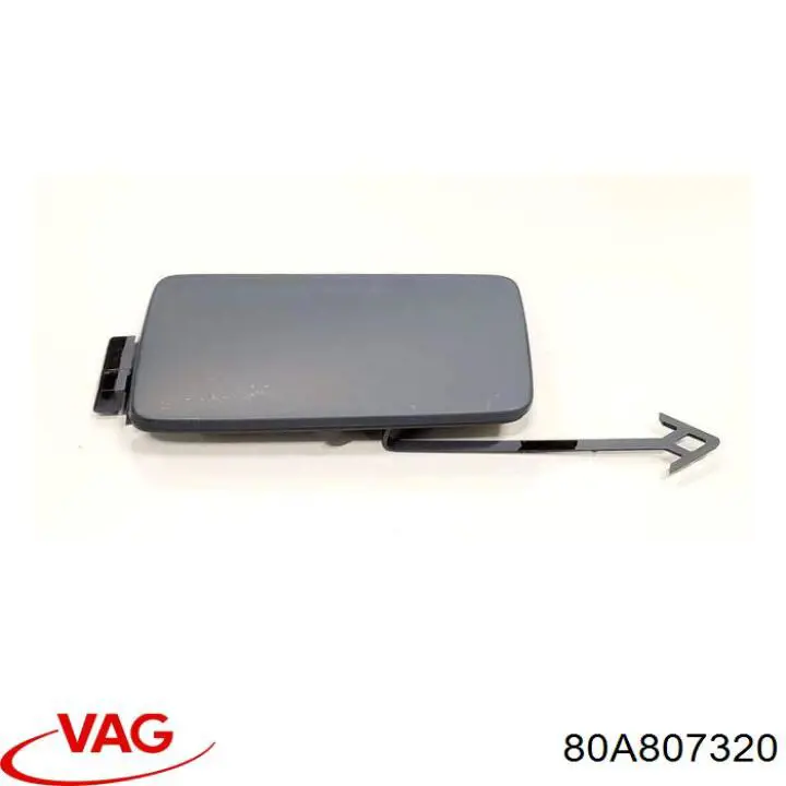 Soporte de parachoques trasero derecho VAG 80A807320