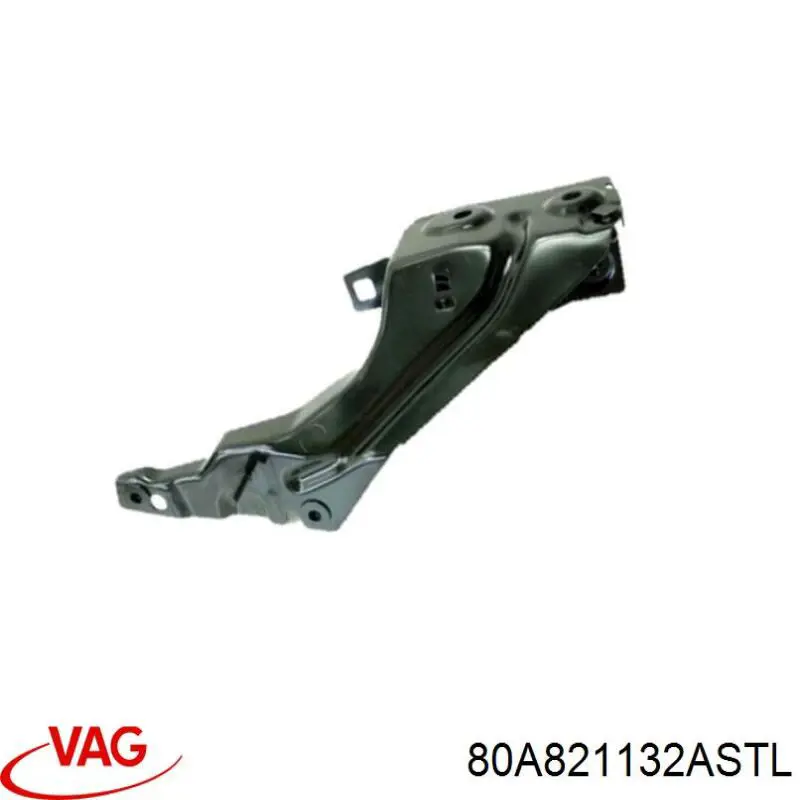 80A821132ASTL VAG soporte para guardabarros delantero, derecho delantero