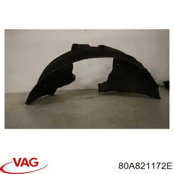 Guardabarros interior derecho, aleta delantera 80A821172E VAG