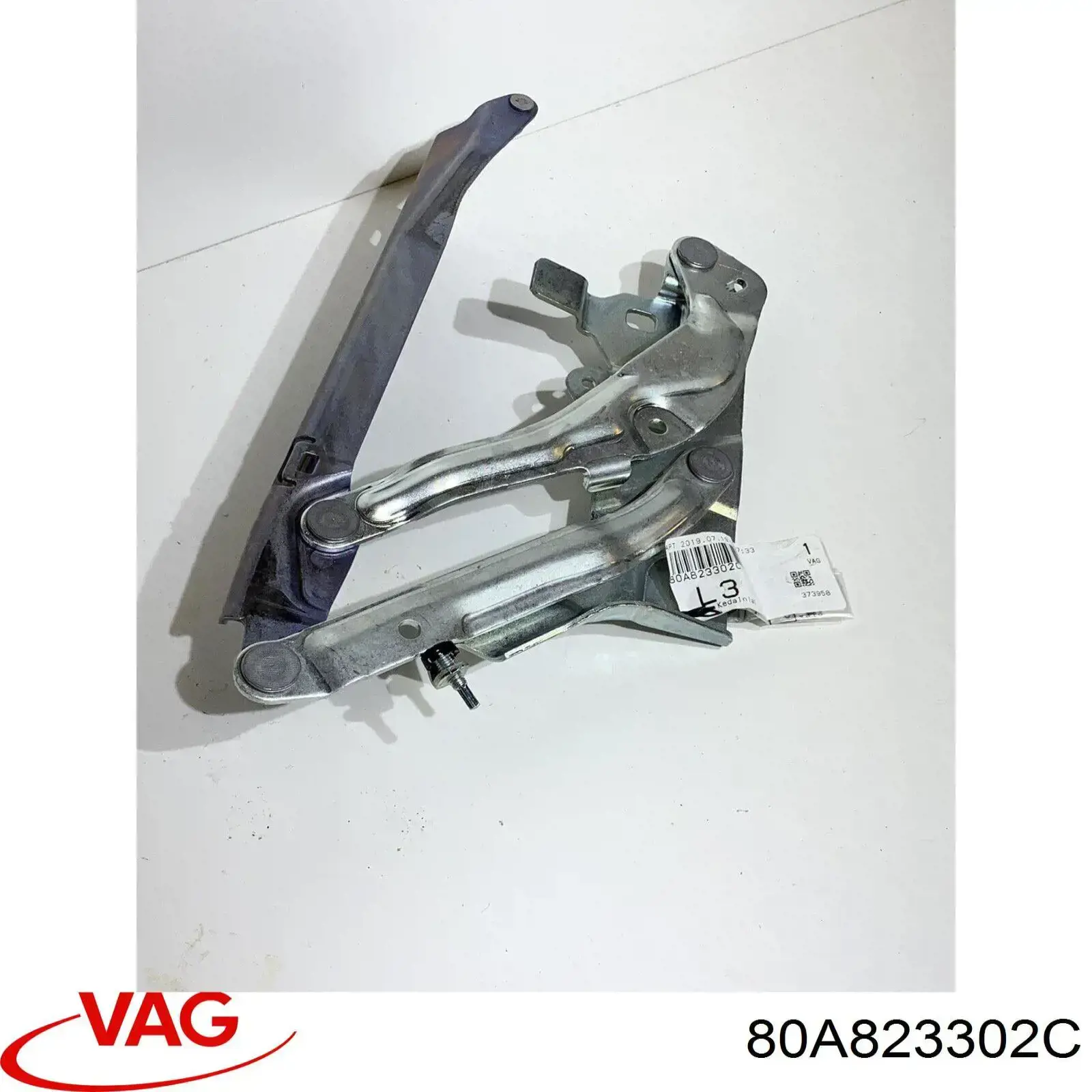 Bisagra derecha del capó VAG 80A823302C precio, desde 69,09 EUR