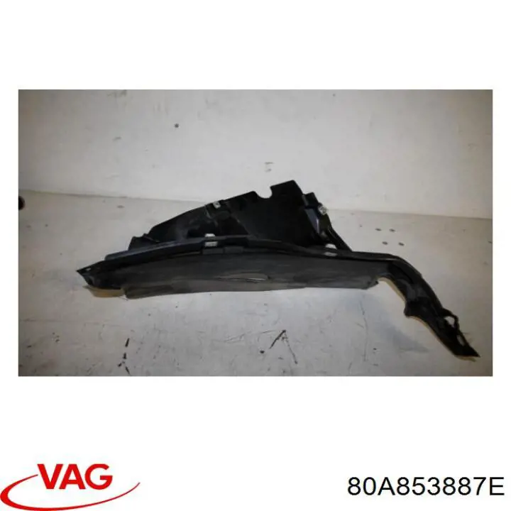 Protector contra salpicaduras del paso de rueda delantero VAG 80A853887E precio, desde 72,51 EUR