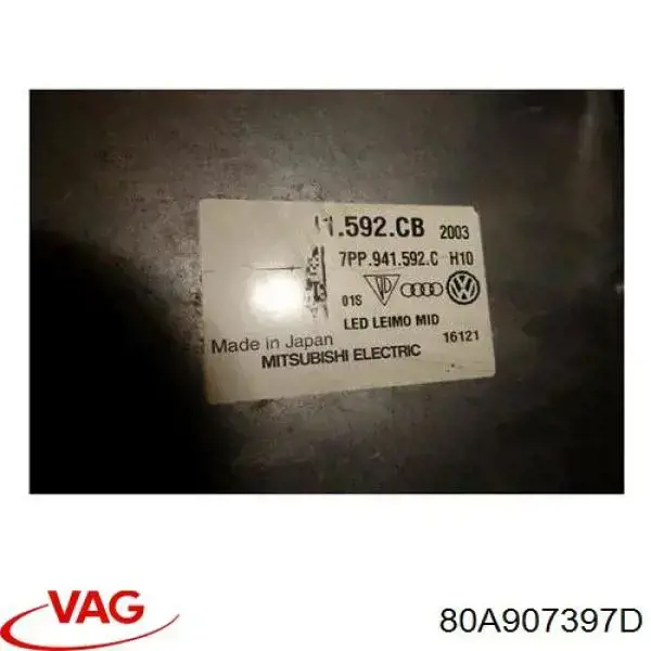 Módulo de control de luces de faros (ECU) VAG 80A907397D precio, desde 188,84 EUR