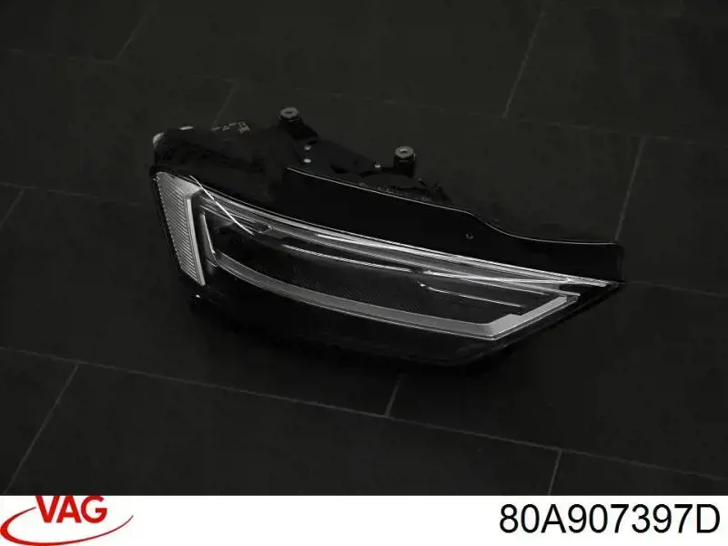 Módulo de control de luces de faros (ECU) 80A907397D VAG