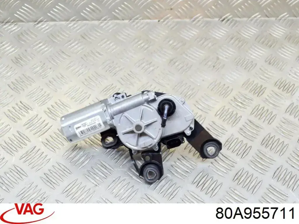 Comprar 80A955711 VAG Motor limpiaparabrisas, trasera