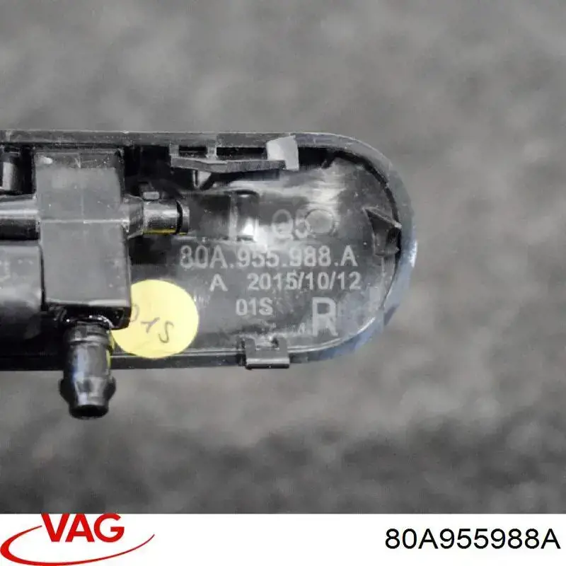 Boquilla del lavaparabrisas derecha VAG 80A955988A precio, desde 5,11 EUR