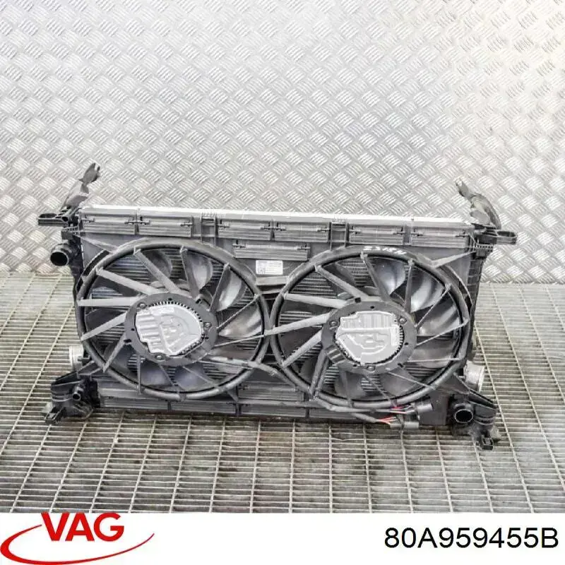 Comprar 80A959455B VAG Ventilador de refrigeración completo derecho (motor y hélice)