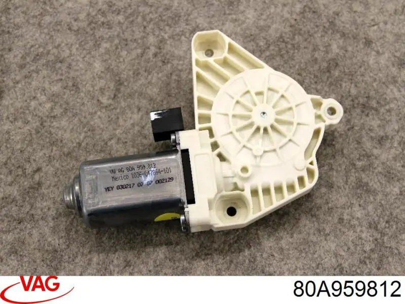 Comprar 80A959812 VAG Motor del elevalunas de la puerta trasera izquierda