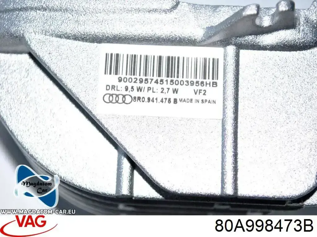 Módulo de control de luces de faros (ECU) VAG 80A998473B precio, desde 37,06 EUR