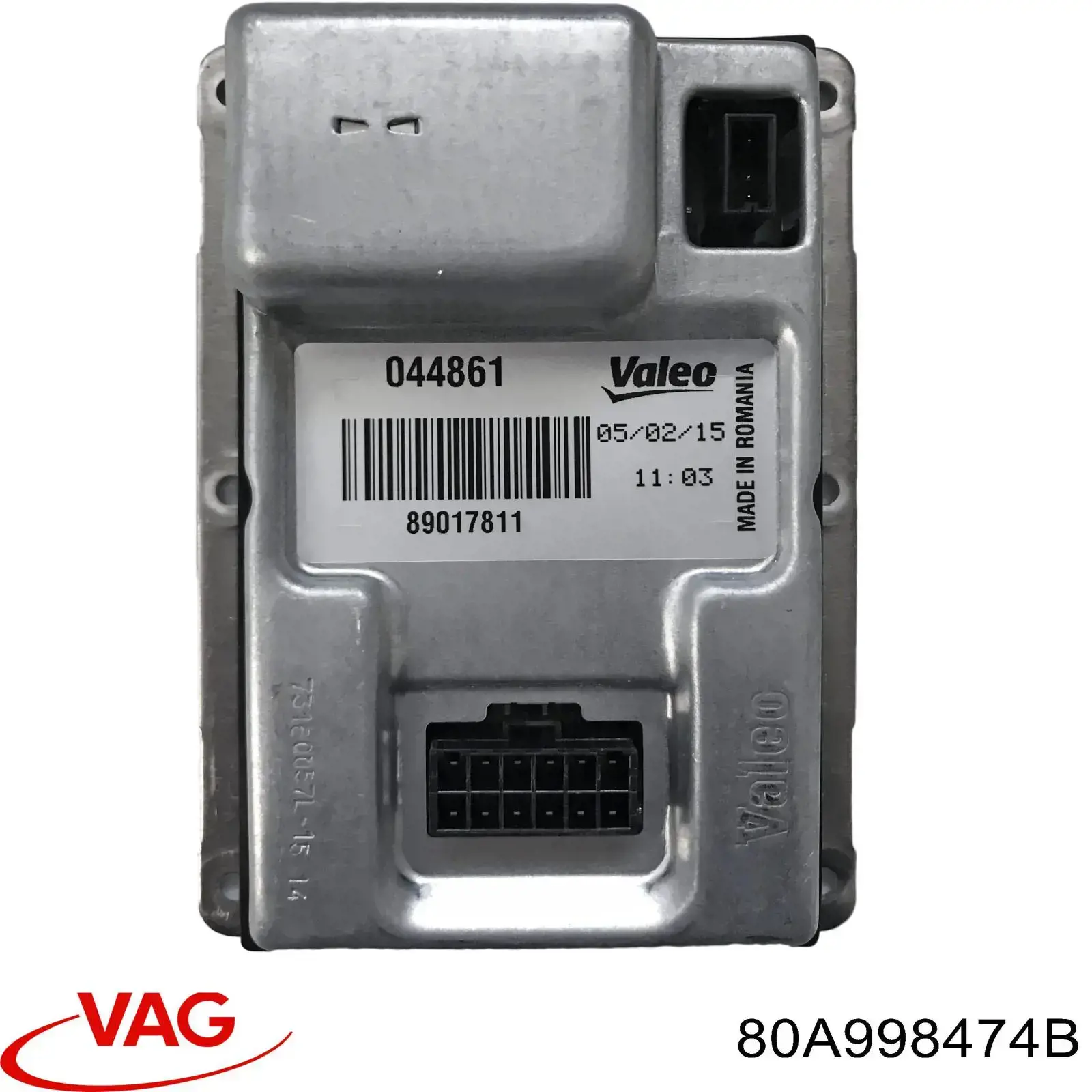 Módulo de control de luces de faros (ECU) 80A998474B VAG