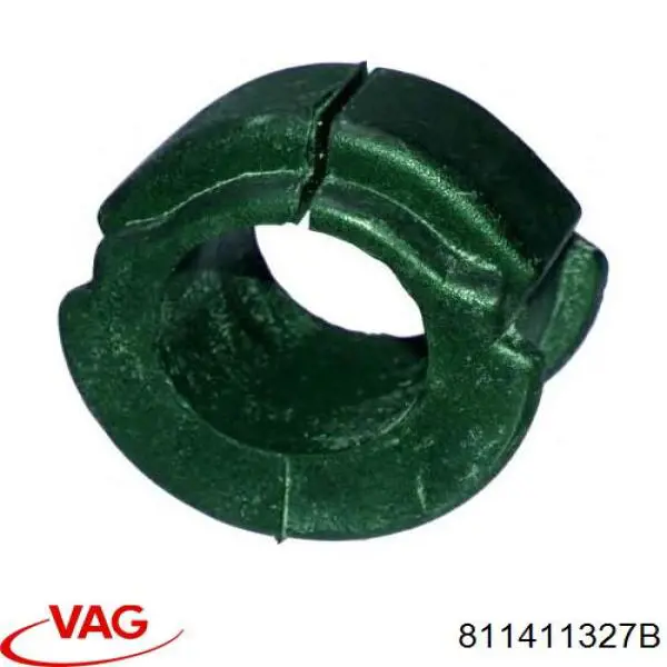 Buje de barra estabilizadora delantera 811411327B VAG