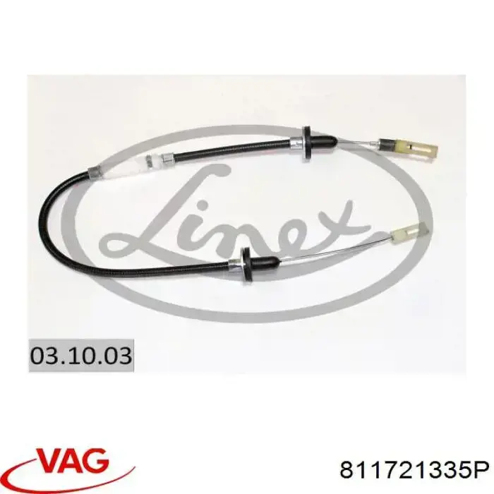 Cable de embrague para Audi 80 8C2