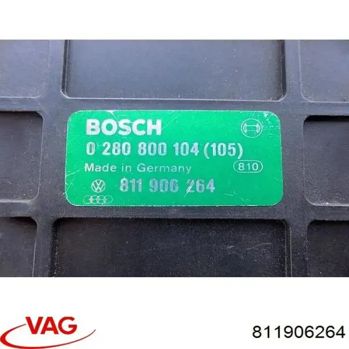 Módulo de control de inyección de combustible (ECU) 811906264 VAG