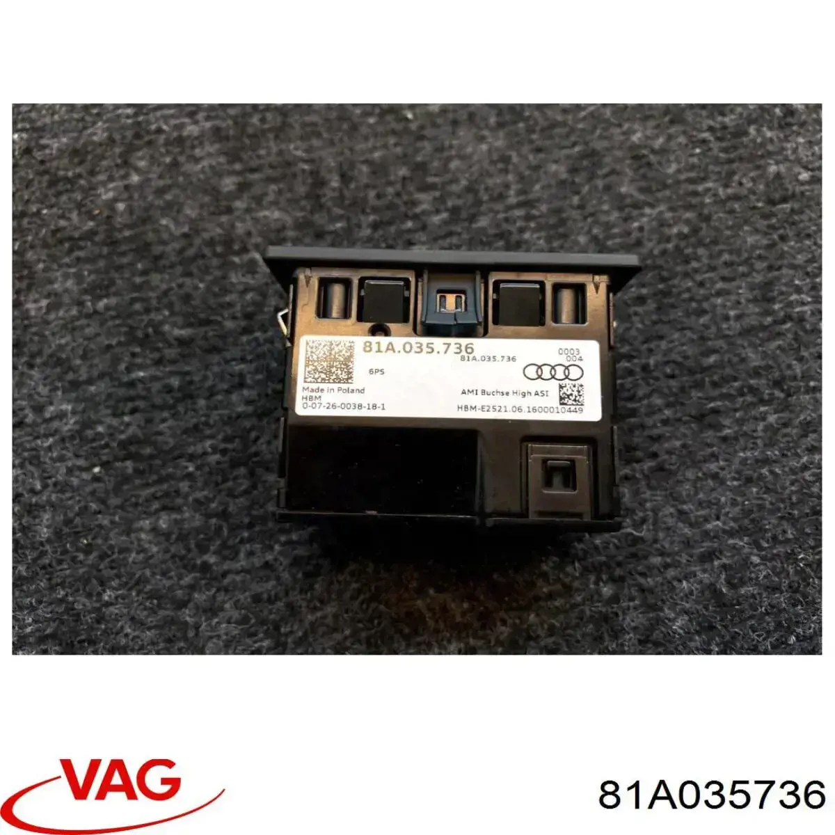  VAG 81A035736 precio, desde 187,31 EUR