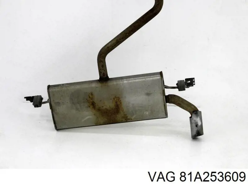 Silenciador trasero VAG 81A253609 precio, desde 594,19 EUR