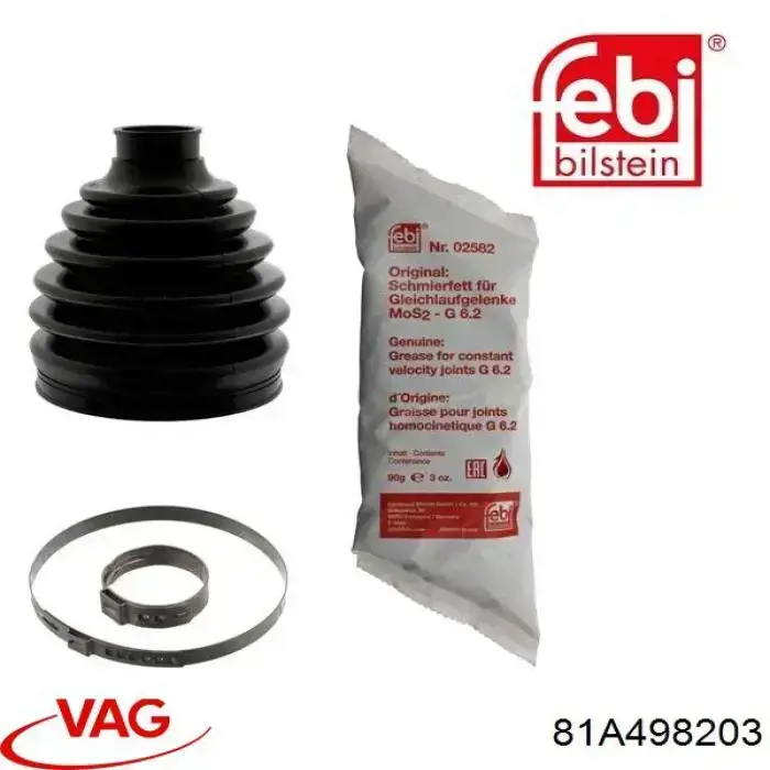 81A498203 VAG Fuelle transmisión delantero exterior