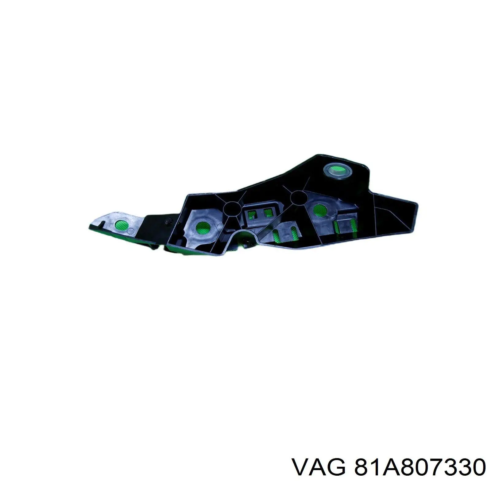81A807330 VAG Soporte del paragolpes trasero derecho