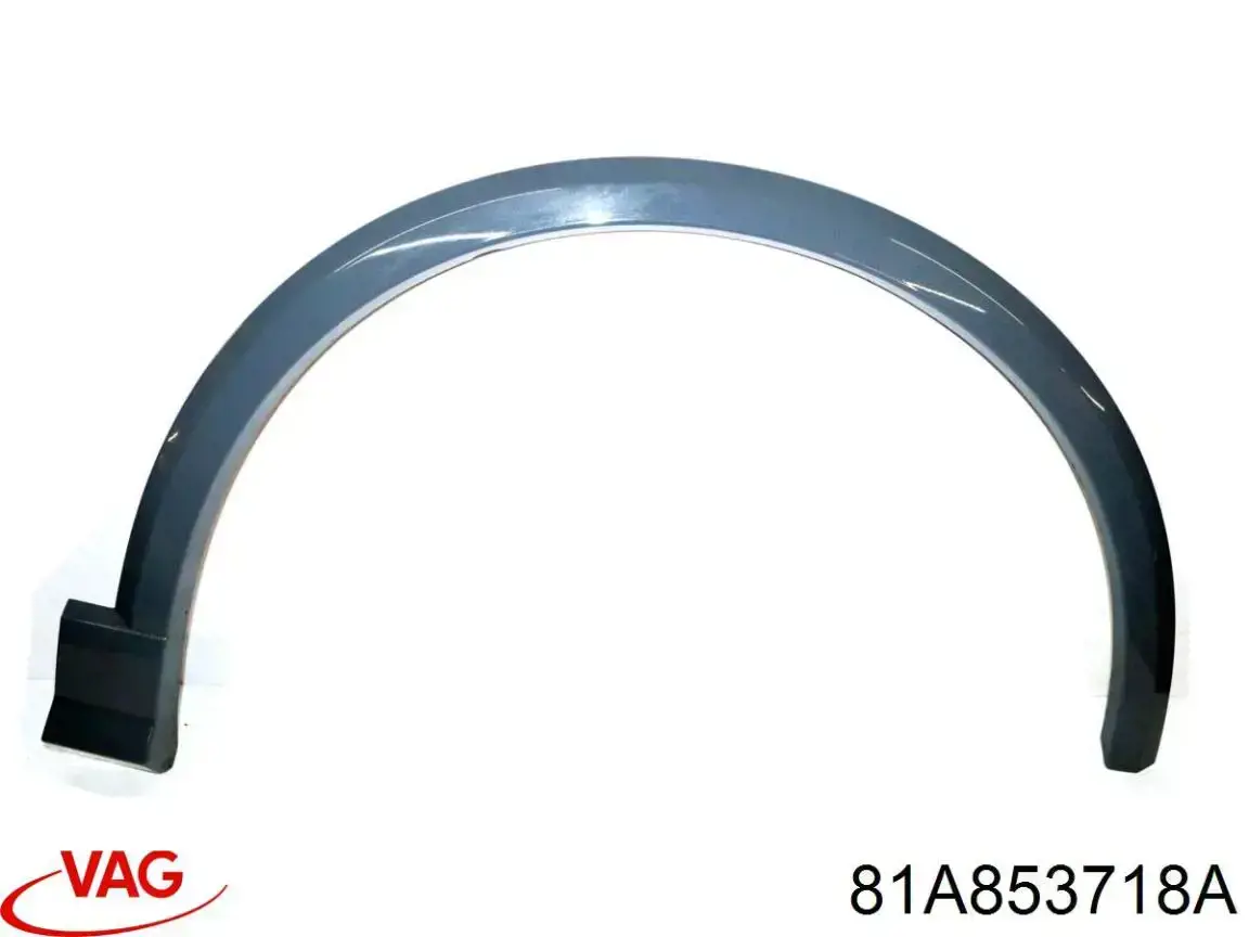 Extensión de la aleta delantera derecha VAG 81A853718AGRU precio, desde 173,92 EUR
