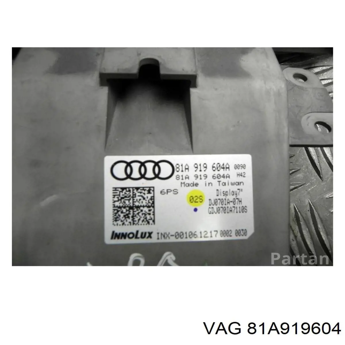81A919604B VAG Pantalla multifuncion
