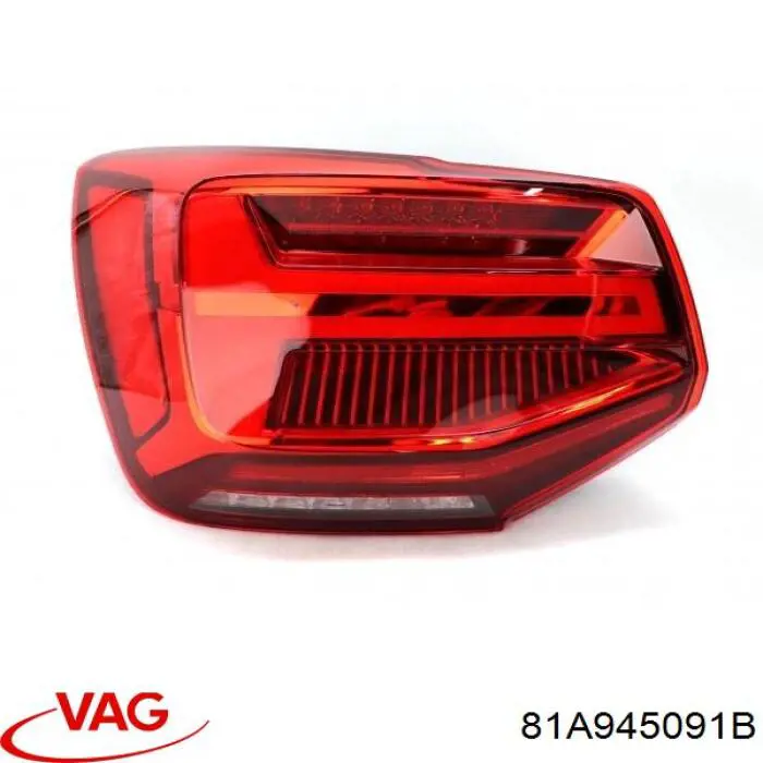 81A945091 VAG Piloto trasero izquierdo