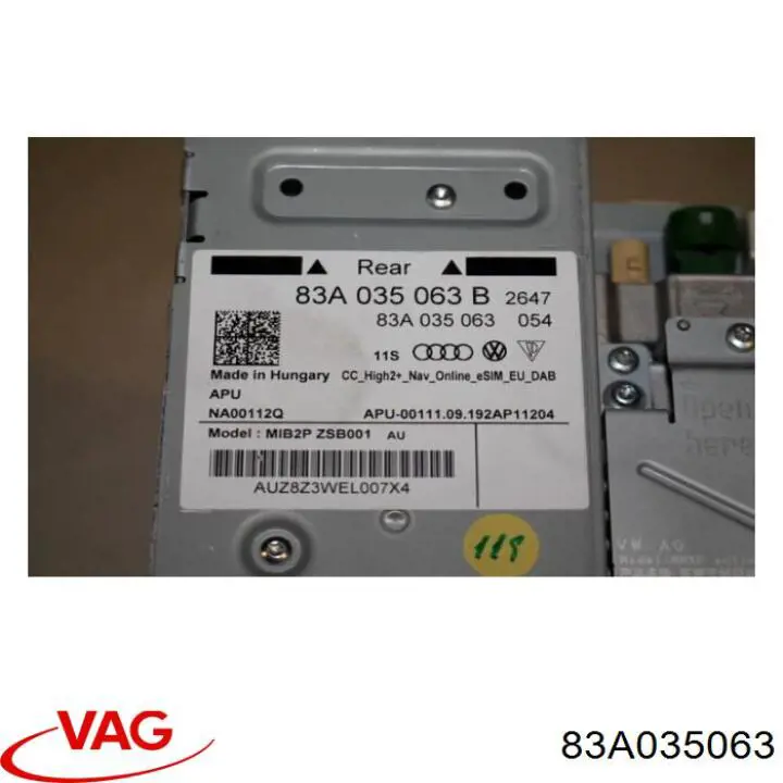 83A035063 VAG
