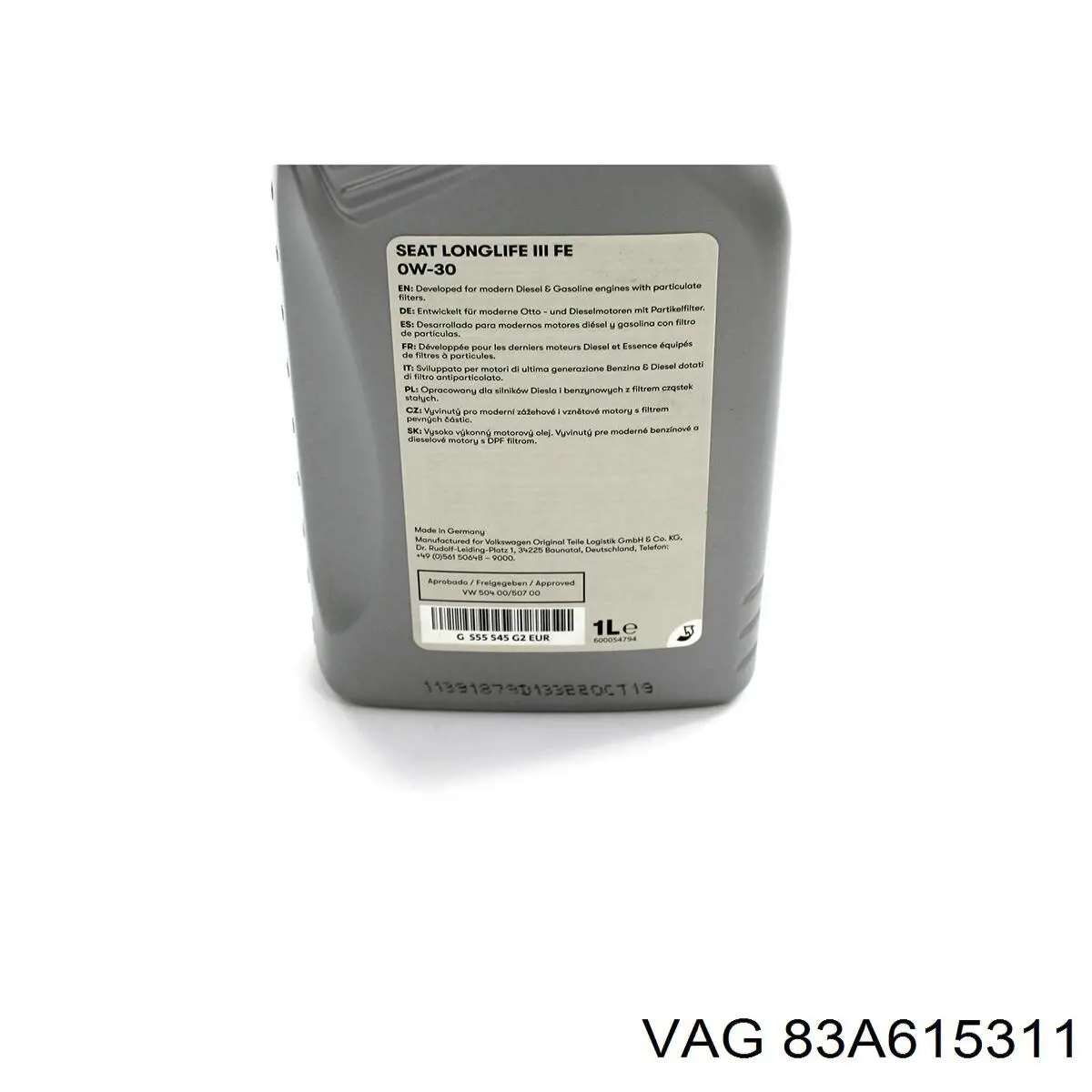 Protector del disco de freno delantero izquierdo VAG 83A615311 precio, desde 90,70 EUR