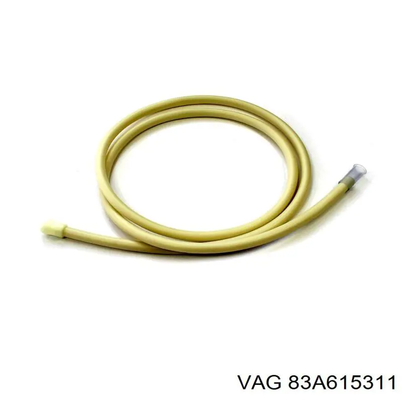Protector del disco de freno delantero izquierdo 83A615311 VAG
