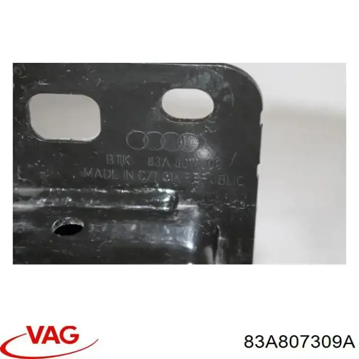 Comprar 83A807309A VAG Refuerzo parachoques trasero