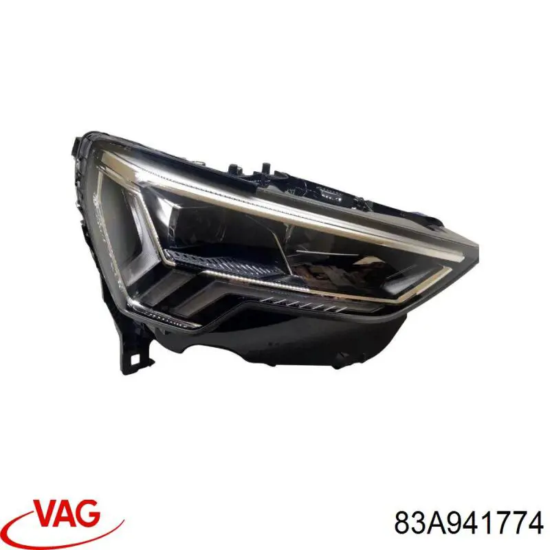 Faro derecho VAG 83A941774 precio, desde 1091,42 EUR