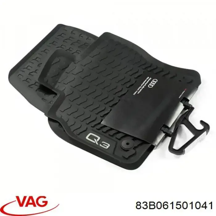 Comprar 83B061501041 VAG Juego de alfombrillas delanteras, 2 piezas