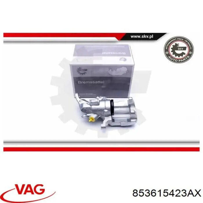 Pinza de freno trasera izquierda VAG 853615423AX precio, desde 71,40 EUR