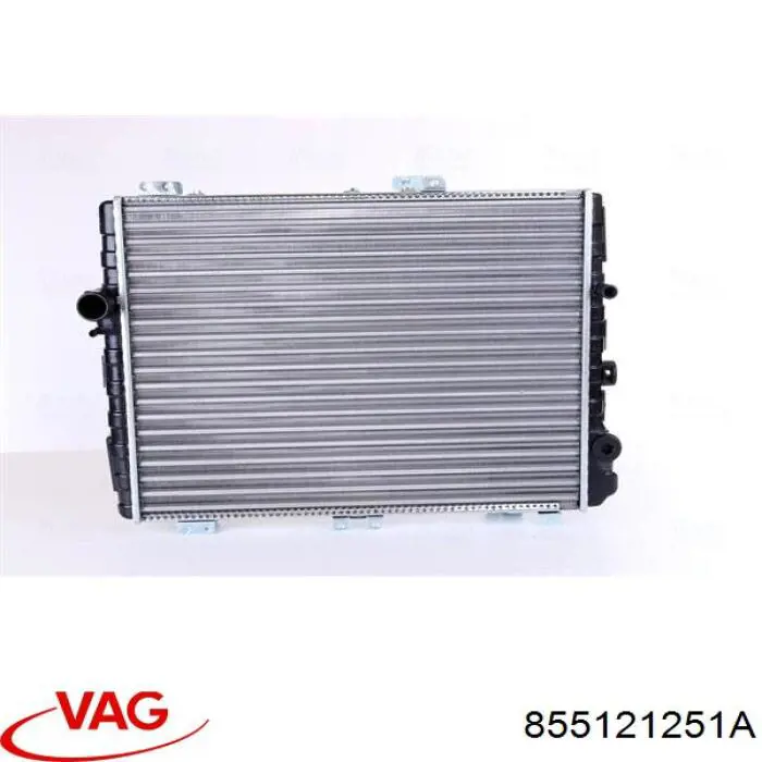 855121251A VAG radiador refrigeración del motor