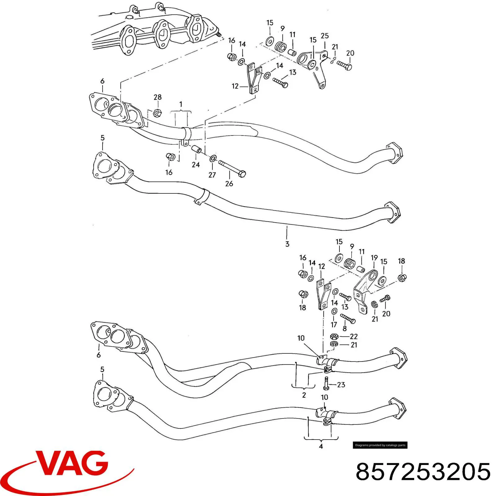  VAG 857253205 precio, desde 9,09 EUR