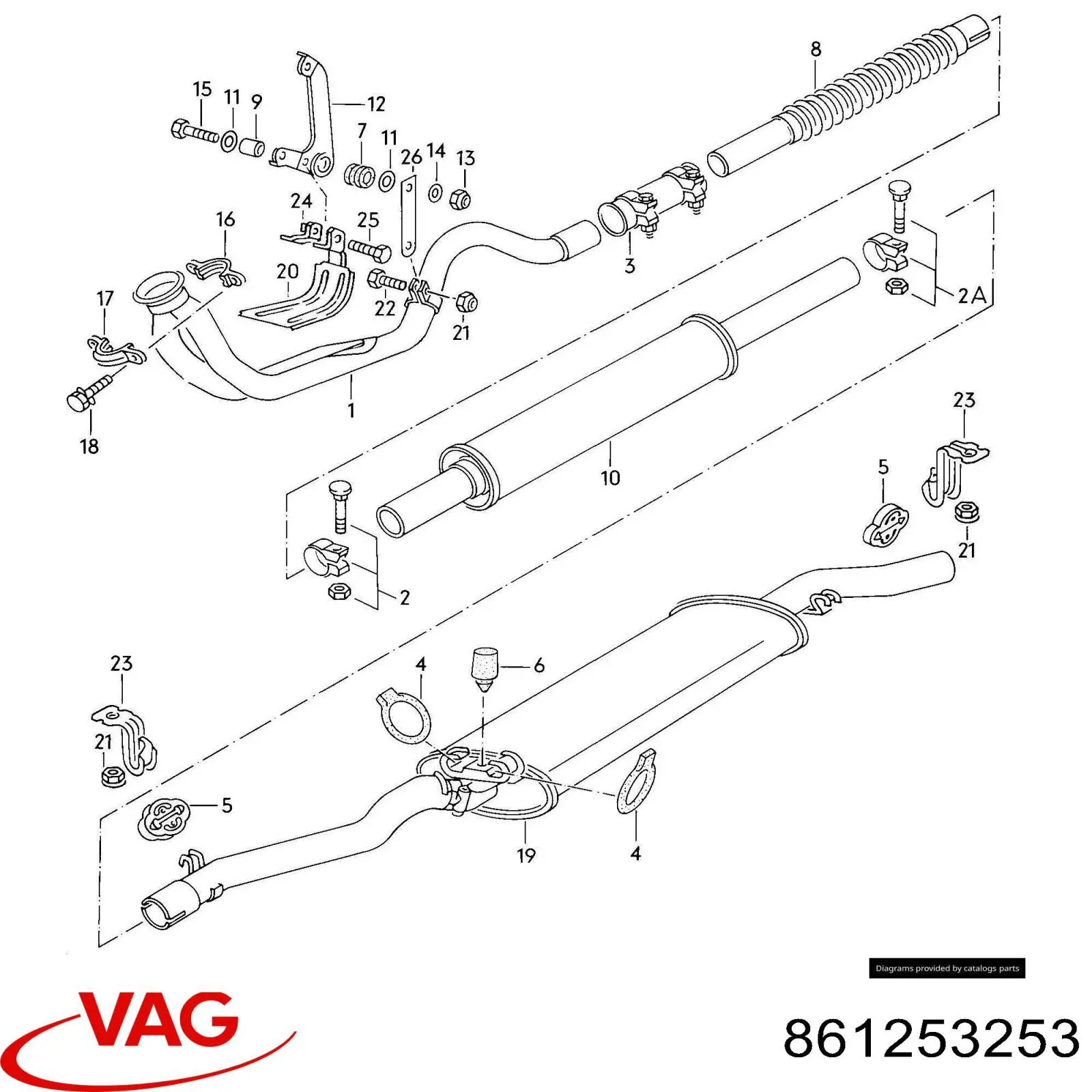 Comprar 861253253 VAG 