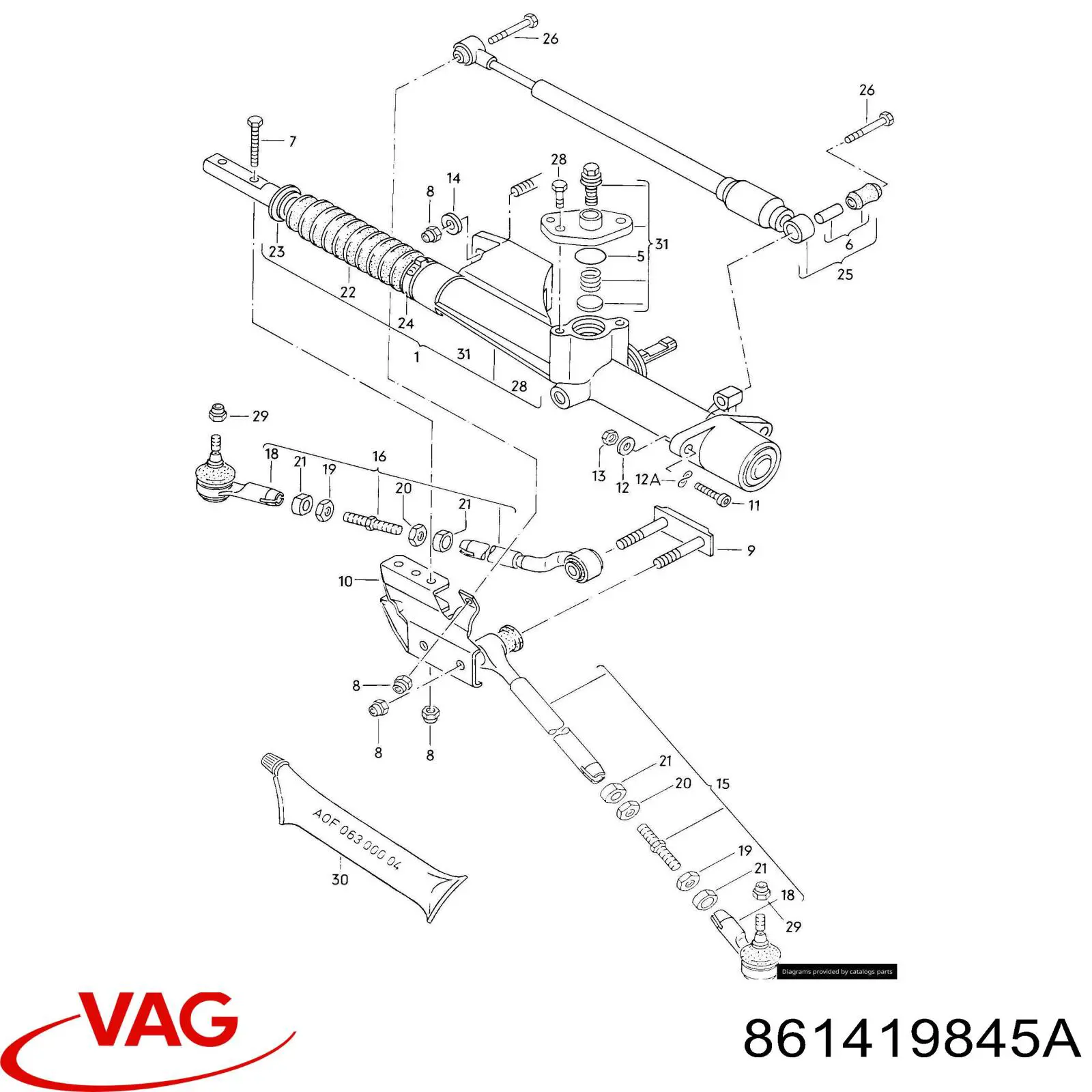  VAG 861419845A precio, desde 7,00 EUR