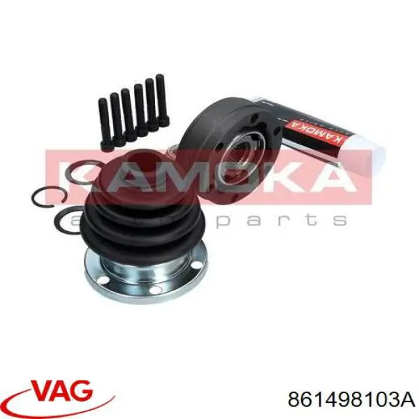 Junta homocinética interna delantera JZW498350X VAG