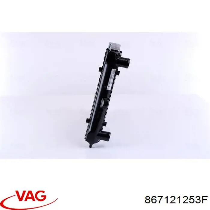 867121253F VAG radiador refrigeración del motor