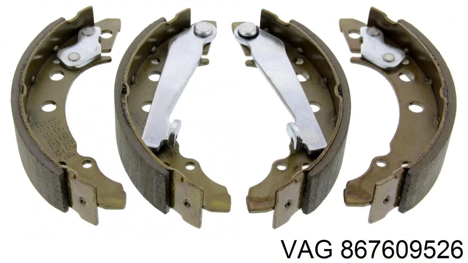 Zapatas de freno de tambor traseras VAG 867609526 precio, desde 16,92 EUR