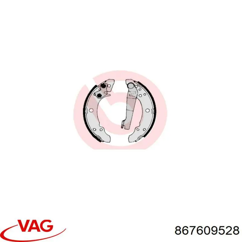 Comprar 867609528 VAG Zapatas de freno