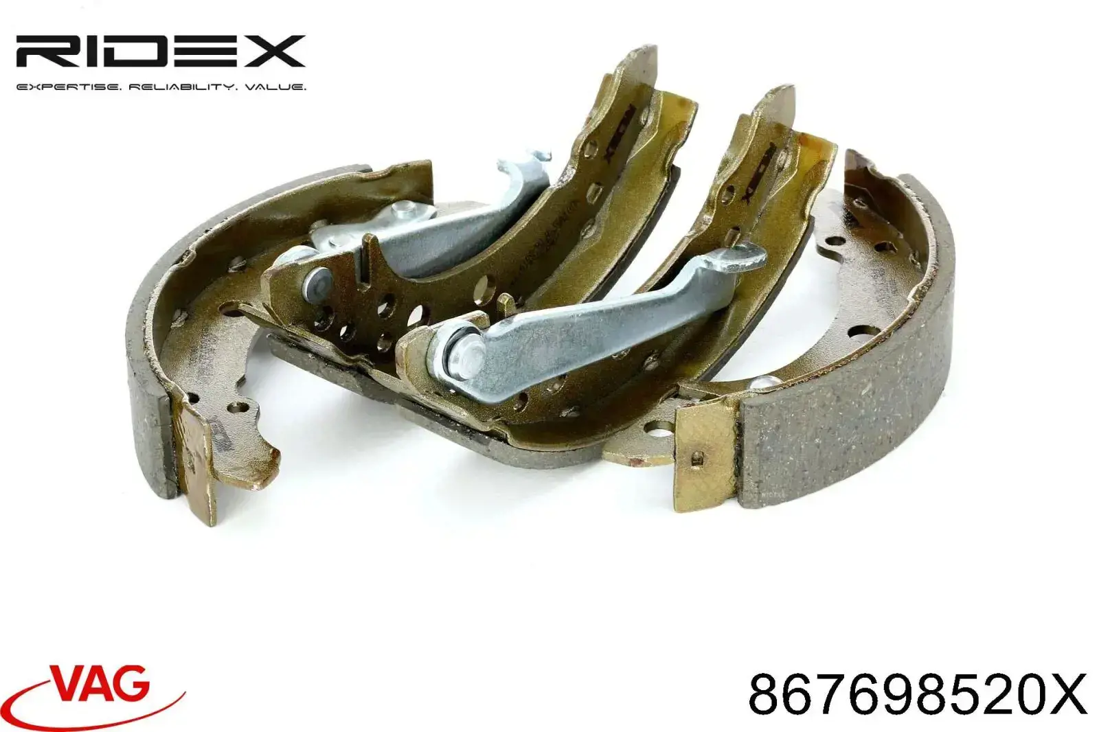Zapatas de freno de tambor traseras VAG 867698520X precio, desde 16,92 EUR