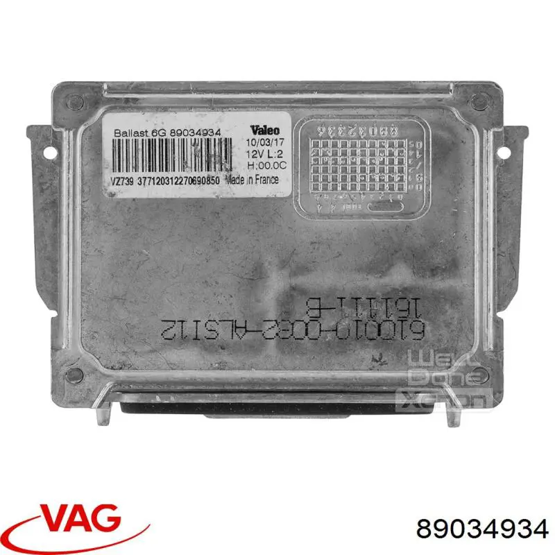 89034934 VAG Unidad de control de xenón